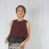 Lace Top Burgundy