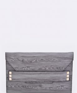 Wooden Pattern Clutch
