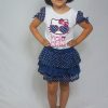 Hello Kitty Girls 4-6X 2PC Skirt Set