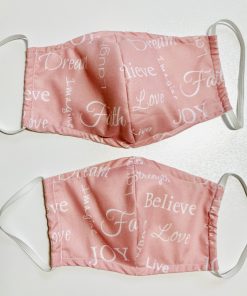 Joyous Pink Face Mask