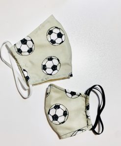 Alternative view of Little Soccers Face Mask