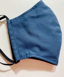 Alternative view of Navy Mid-Night Blue Face Mask